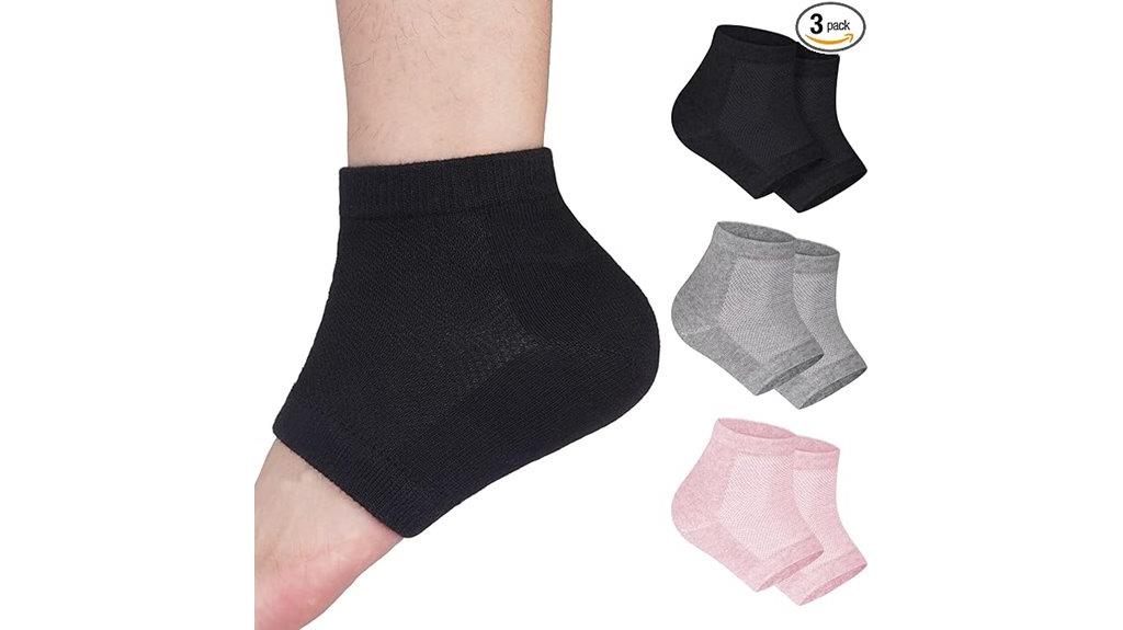 moisturizing heel sock set