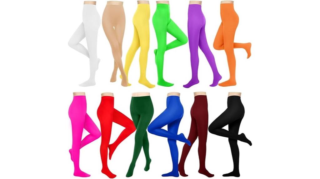 neon high waist leggings