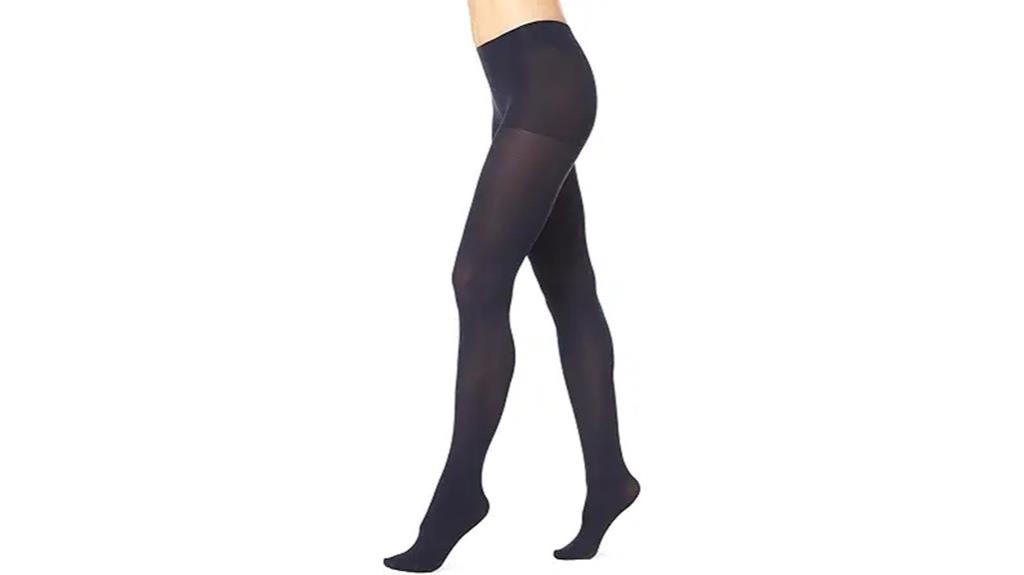 opaque control top tights