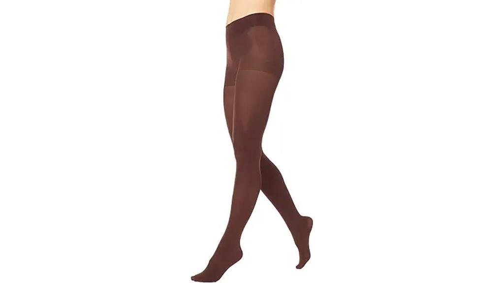 opaque control top tights