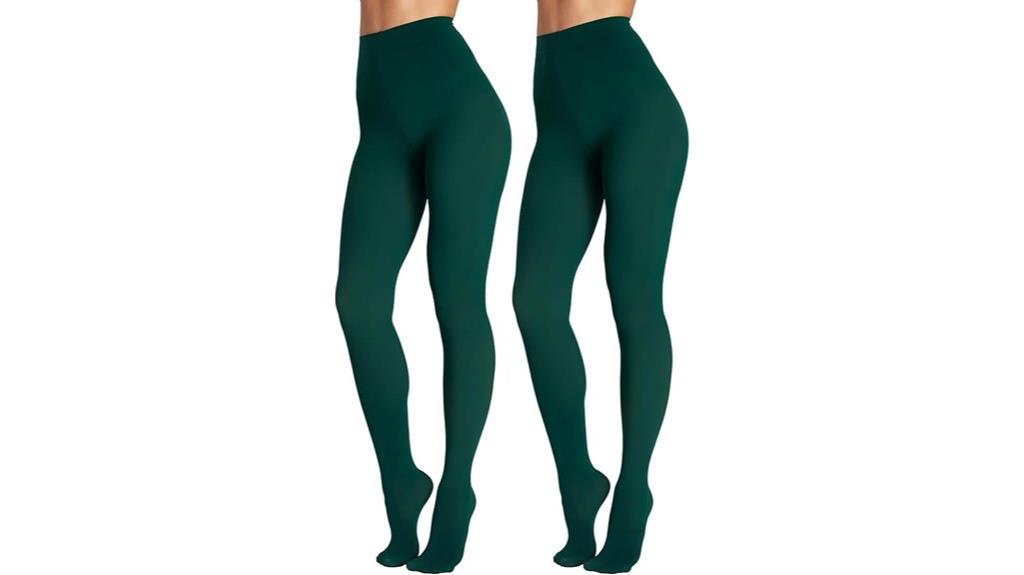 opaque high waist tights