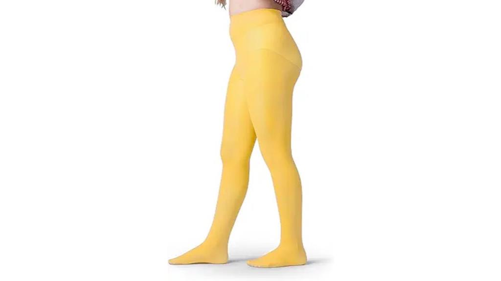 opaque microfiber girl tights