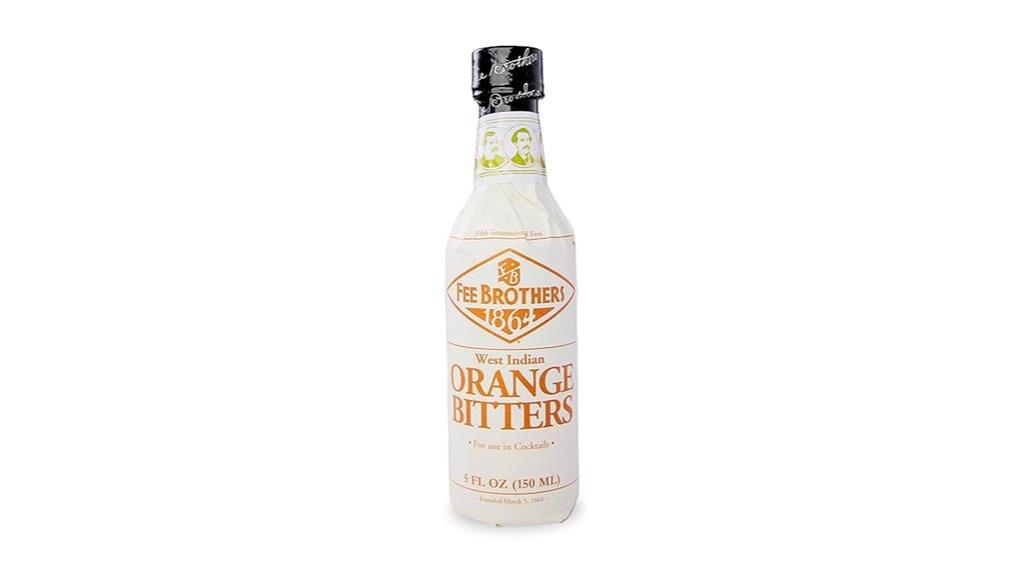 orange flavored cocktail bitters