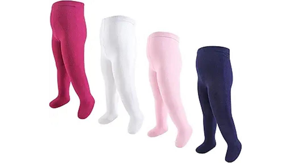 organic cotton girl tights