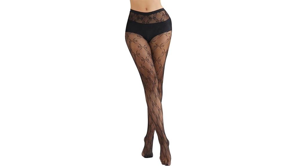 patterned tights for women