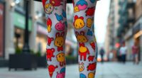 playful cartoon tights style
