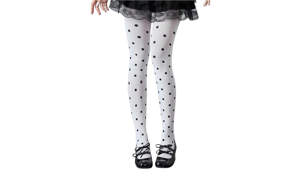 polka dot tights