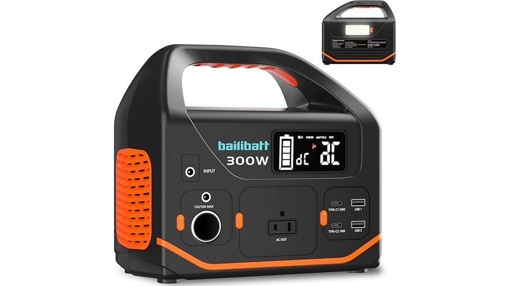 portable 266wh lithium power