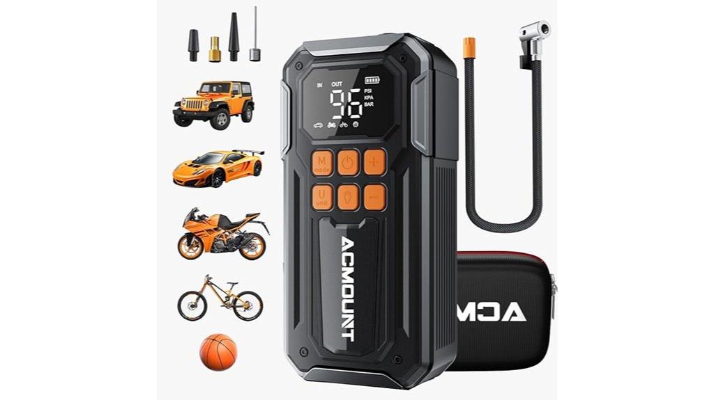portable cordless air compressor