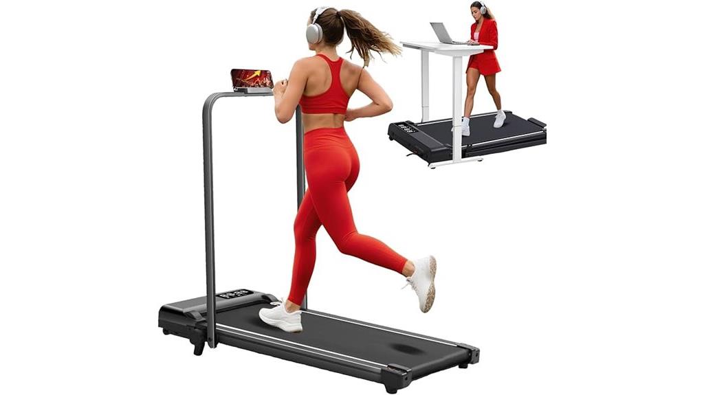 portable inclined walking pad