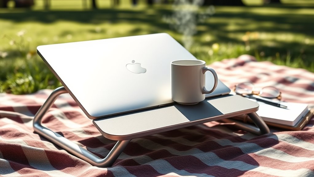 portable lapstands for comfort