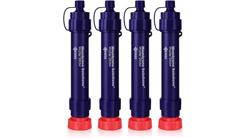 portable water filter straw