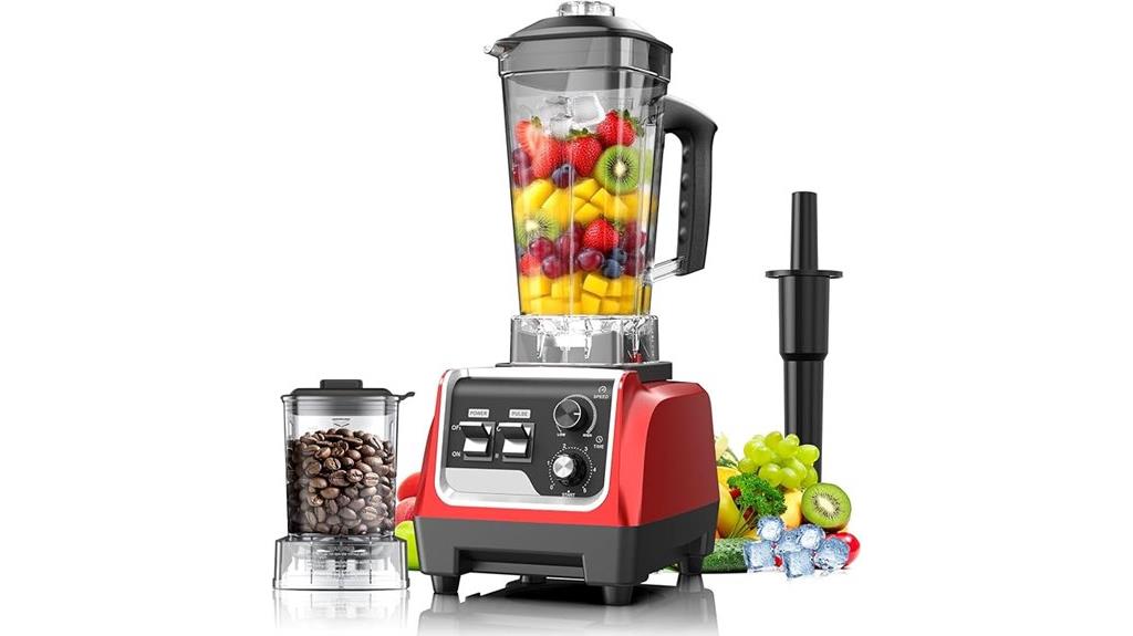 powerful 1800w blender grinder