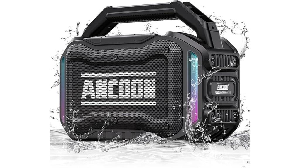 powerful waterproof bluetooth speaker