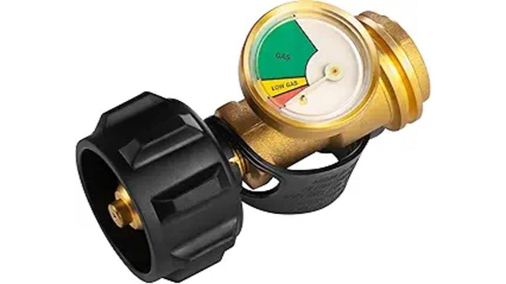 propane tank leak indicator