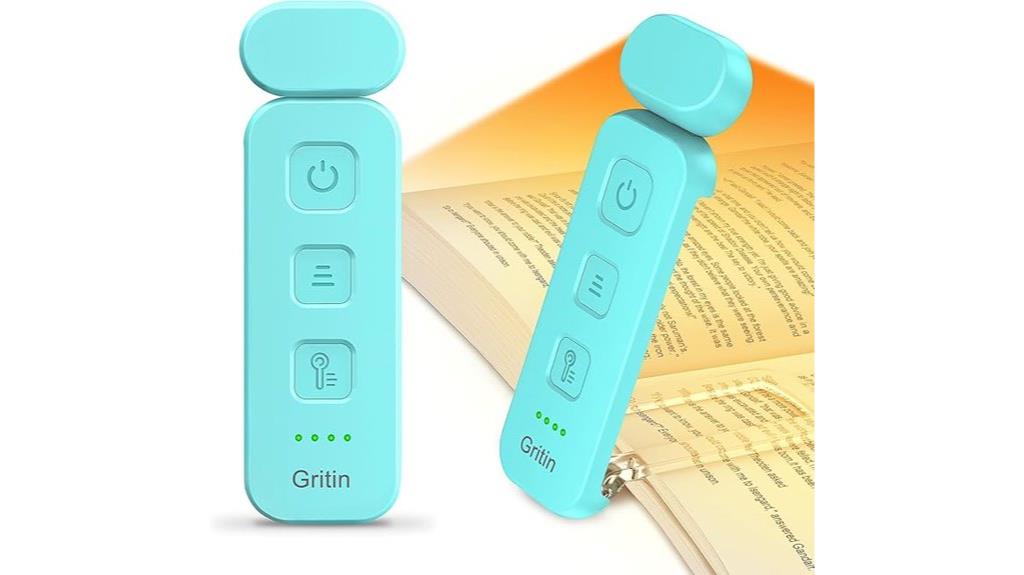 rechargeable clip on reading light