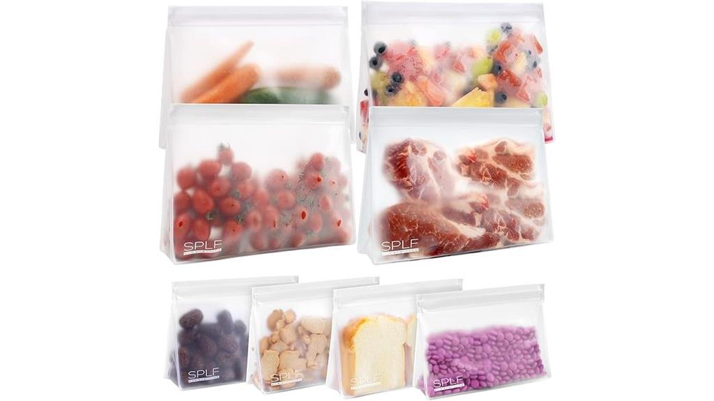 reusable dishwasher safe storage bags