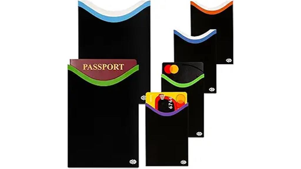 rfid blocking sleeves pack