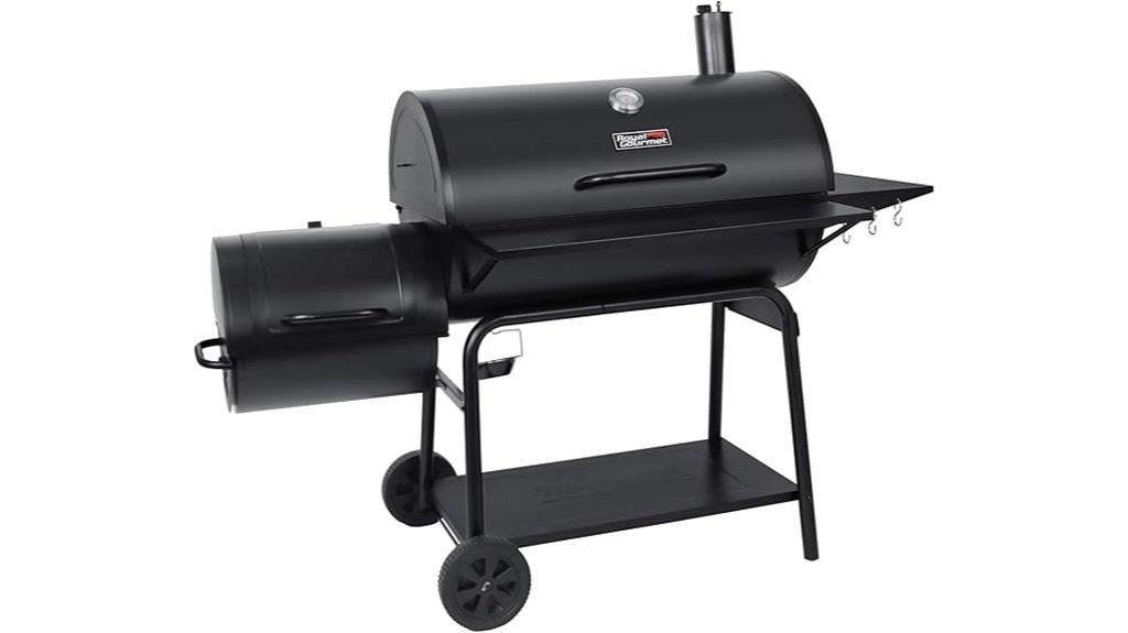royal gourmet barrel smoker