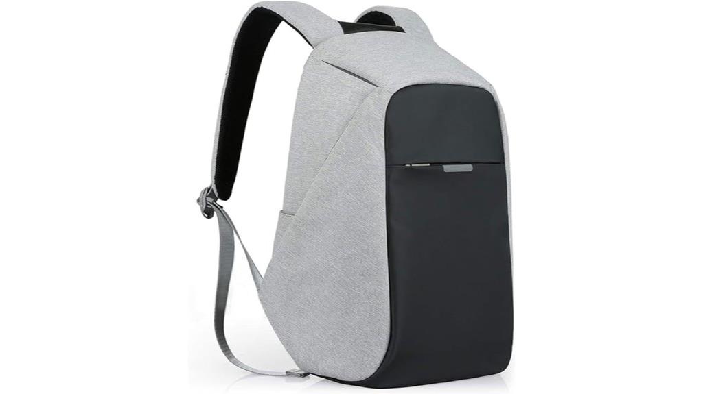 secure laptop backpack with charging