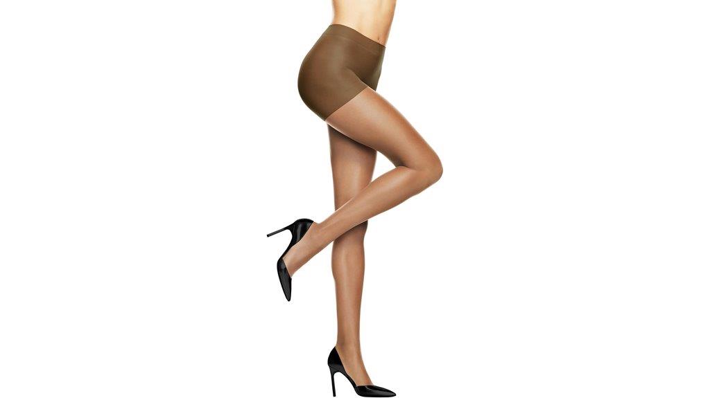 sheer control top pantyhose