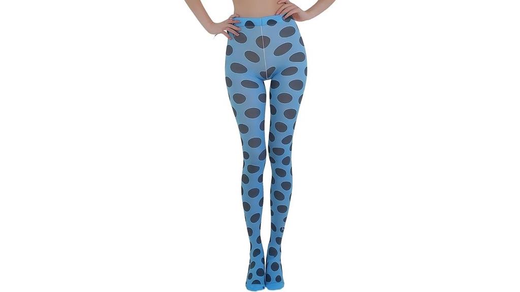 sheer polka dot tights