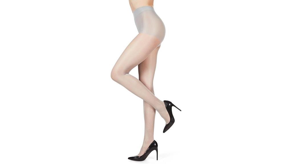 shimmer sheer pantyhose