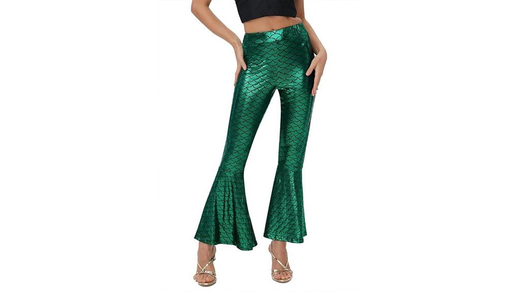 shiny mermaid leggings