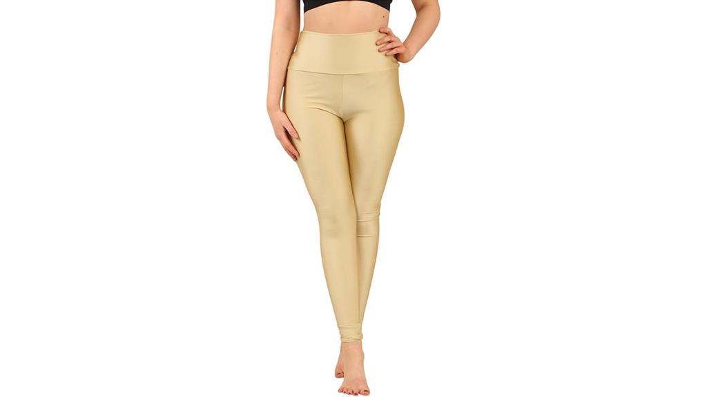 shiny neon women s leggings