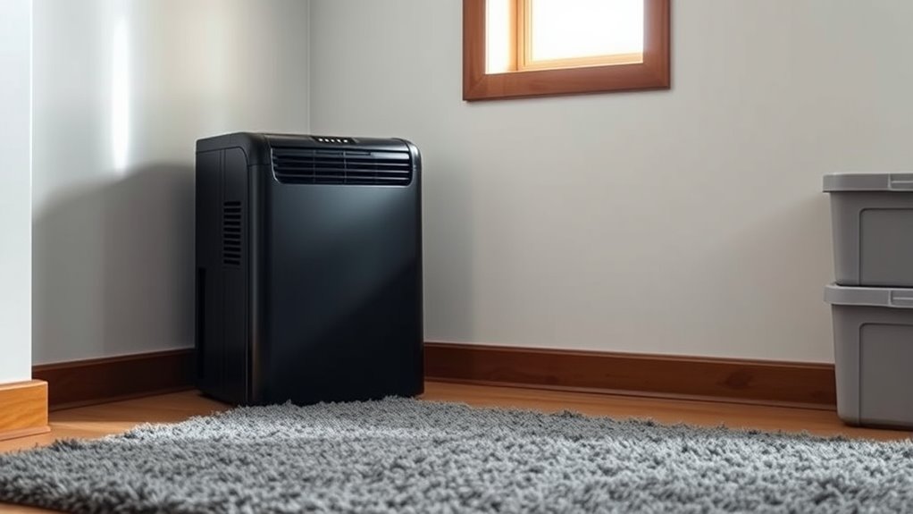 silent basement dehumidifier options