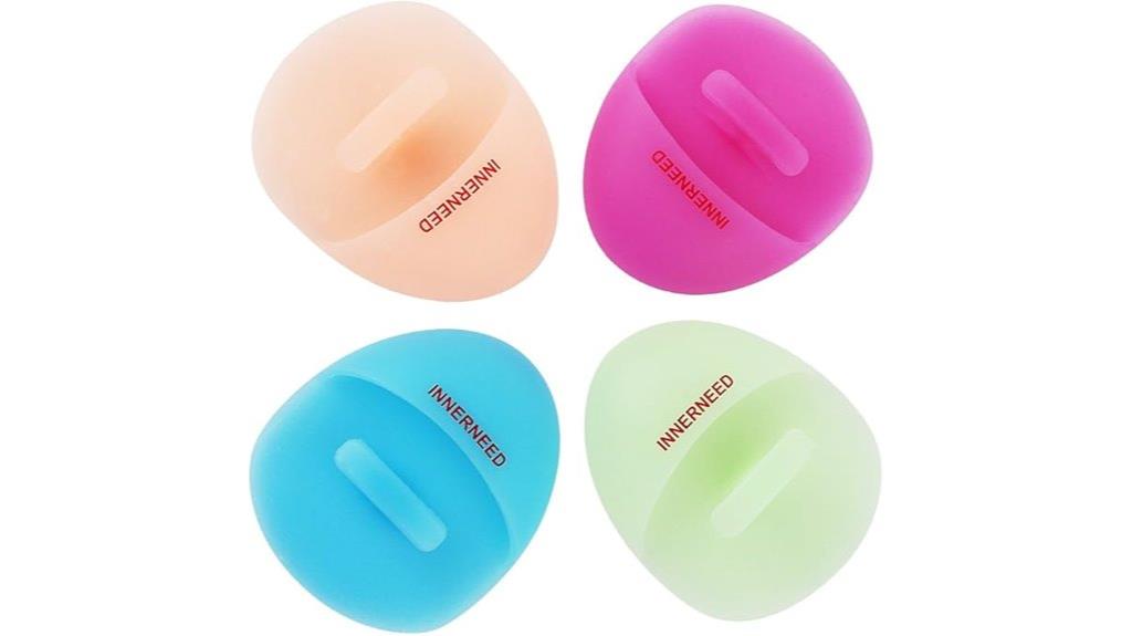 silicone facial cleansing brushes