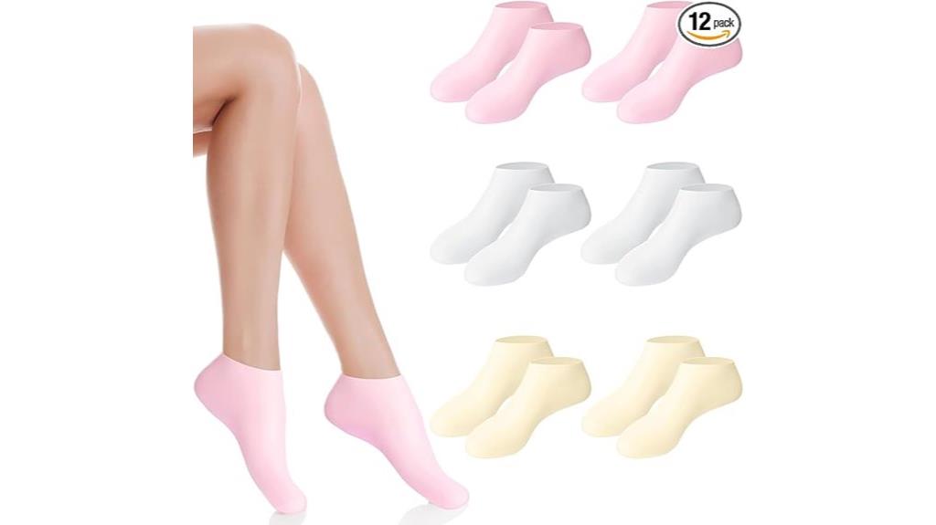 silicone foot socks pack