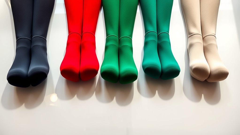 silicone waistband tights