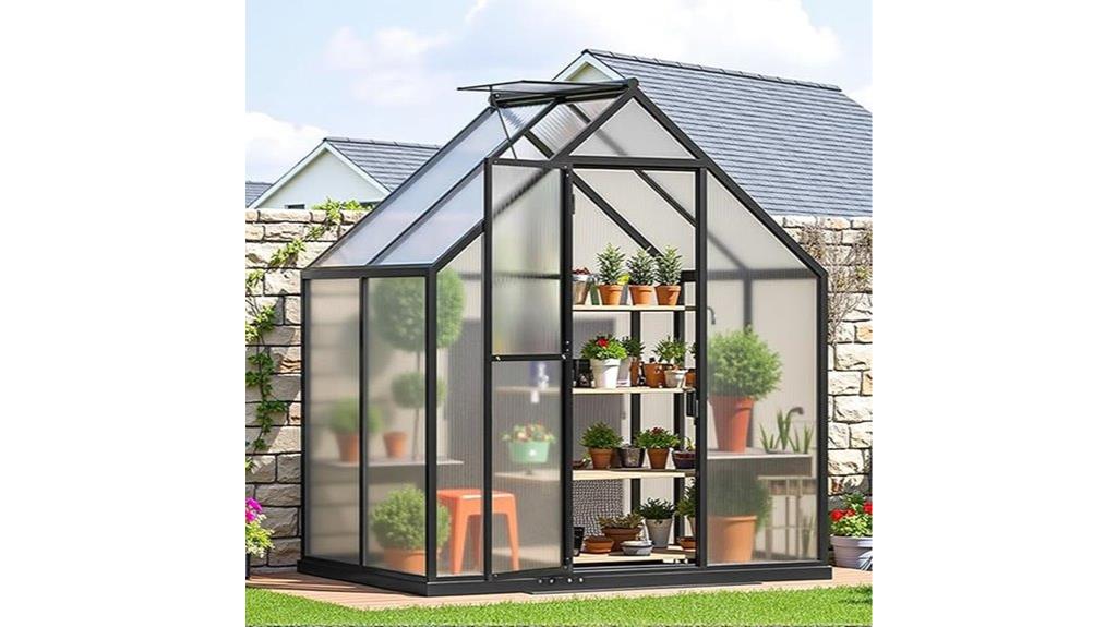 six by four foot greenhouse