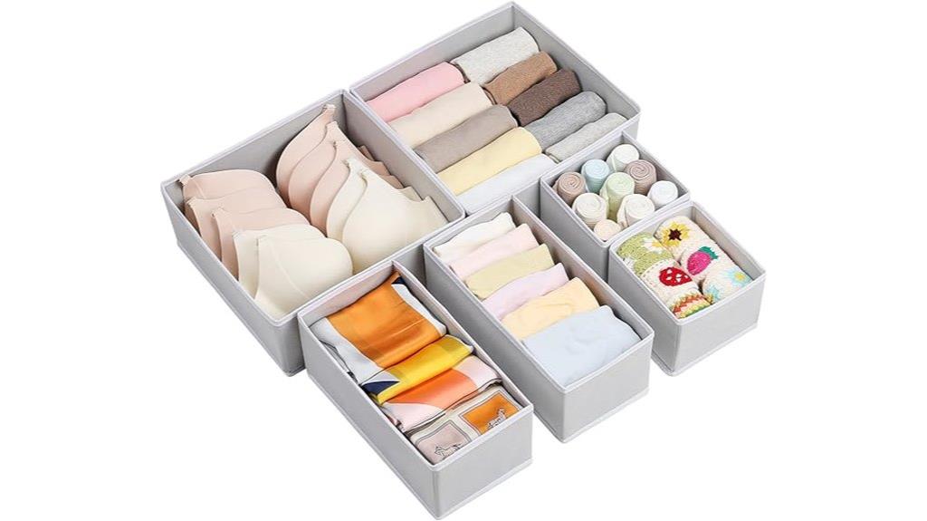 six pack drawer organizers