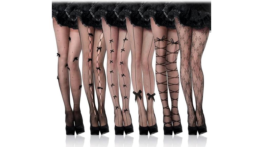 six pair women s tights