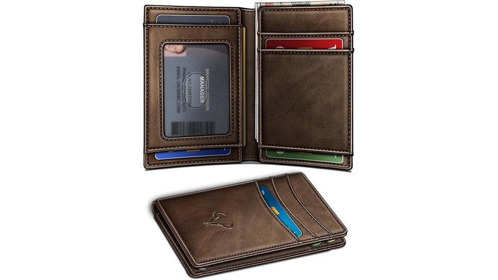 slim men s rfid wallet