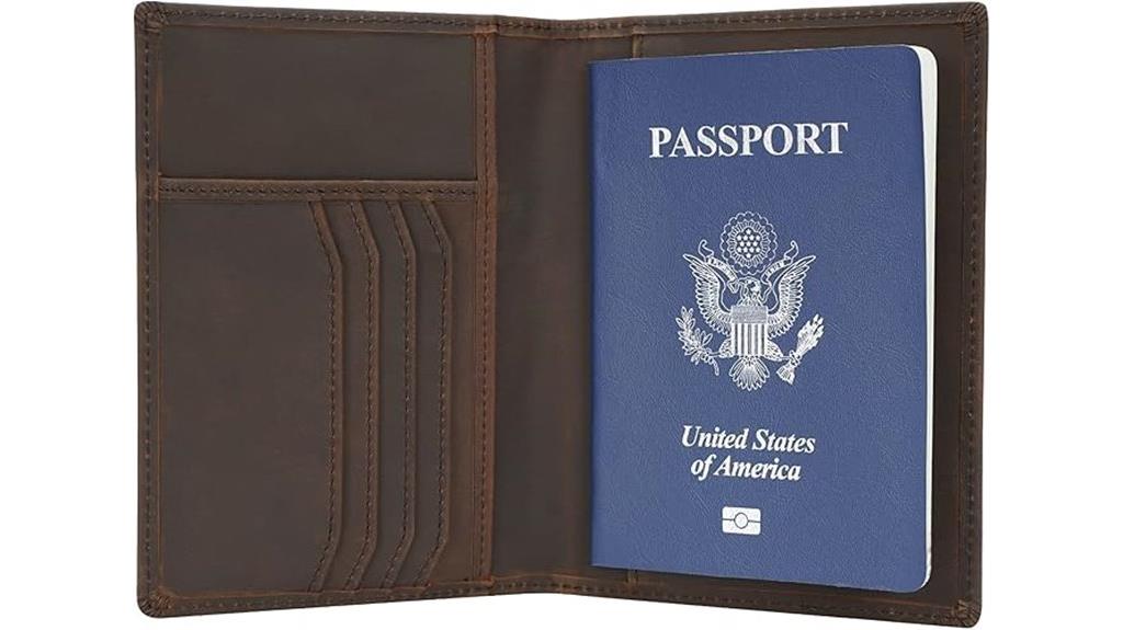 slim rfid leather wallet
