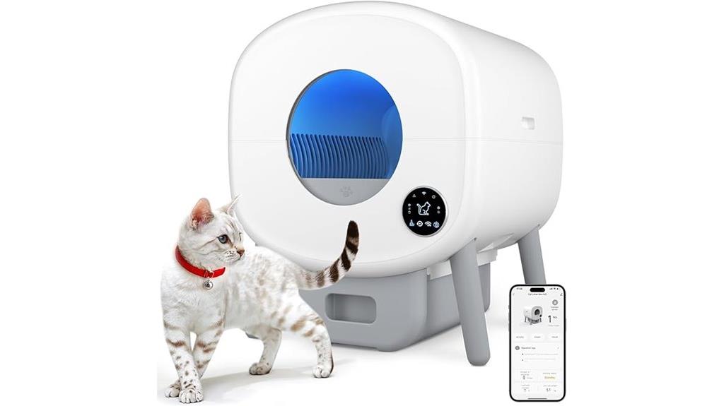 smart automatic litter box
