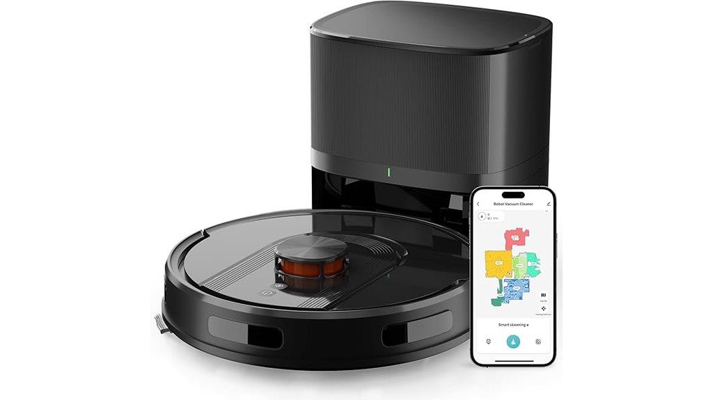 smart self emptying vacuum