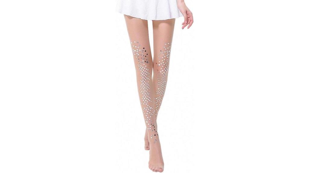 sparkling sequin mermaid tights