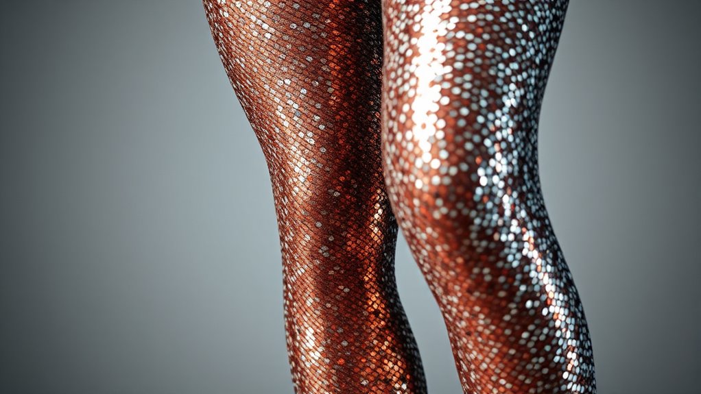 sparkly tights for fashion