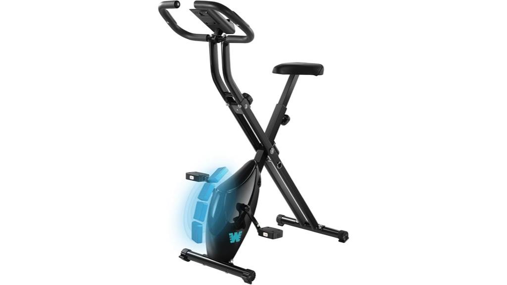 stationary home exercise bike