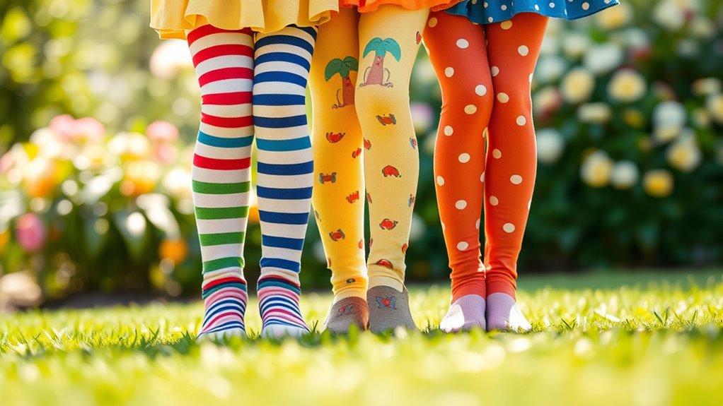 sustainable comfortable kids tights