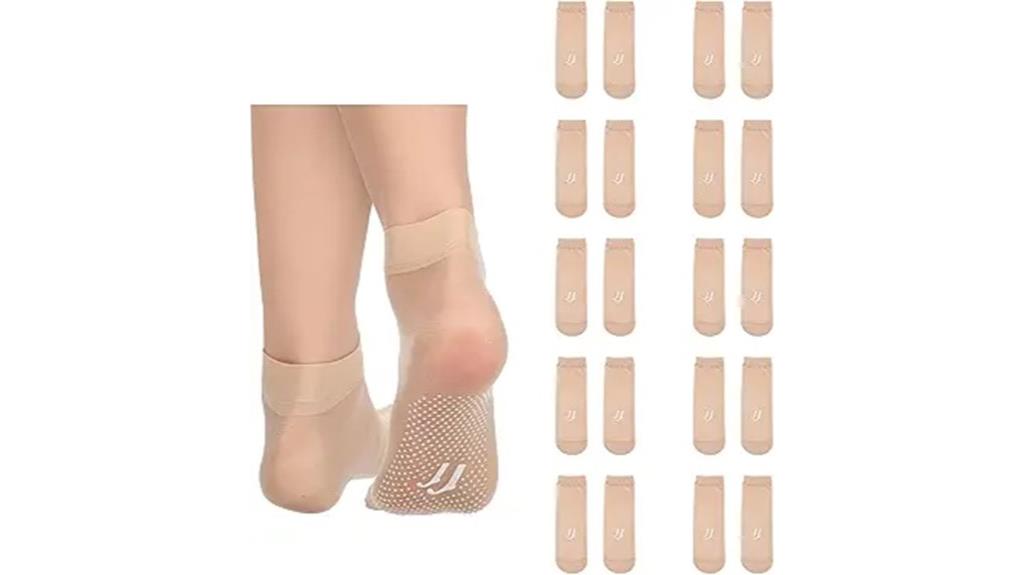 ten pack sheer ankle socks