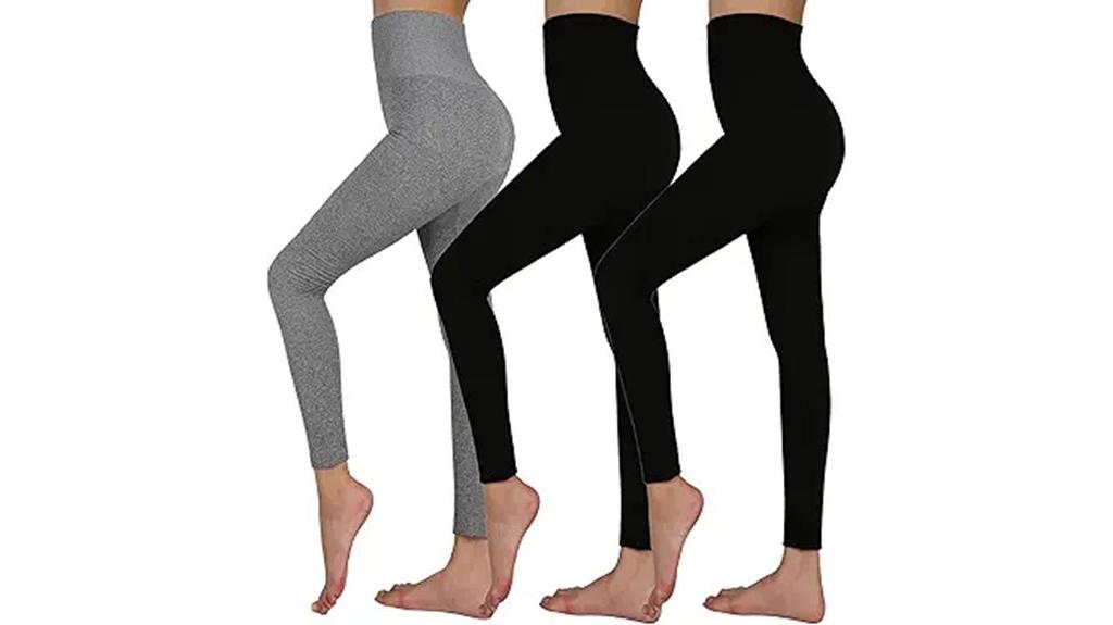 thermal fleece lined leggings