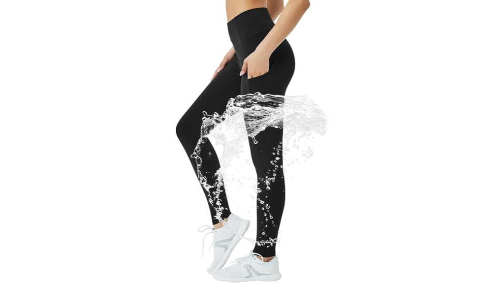 thermal fleece yoga leggings