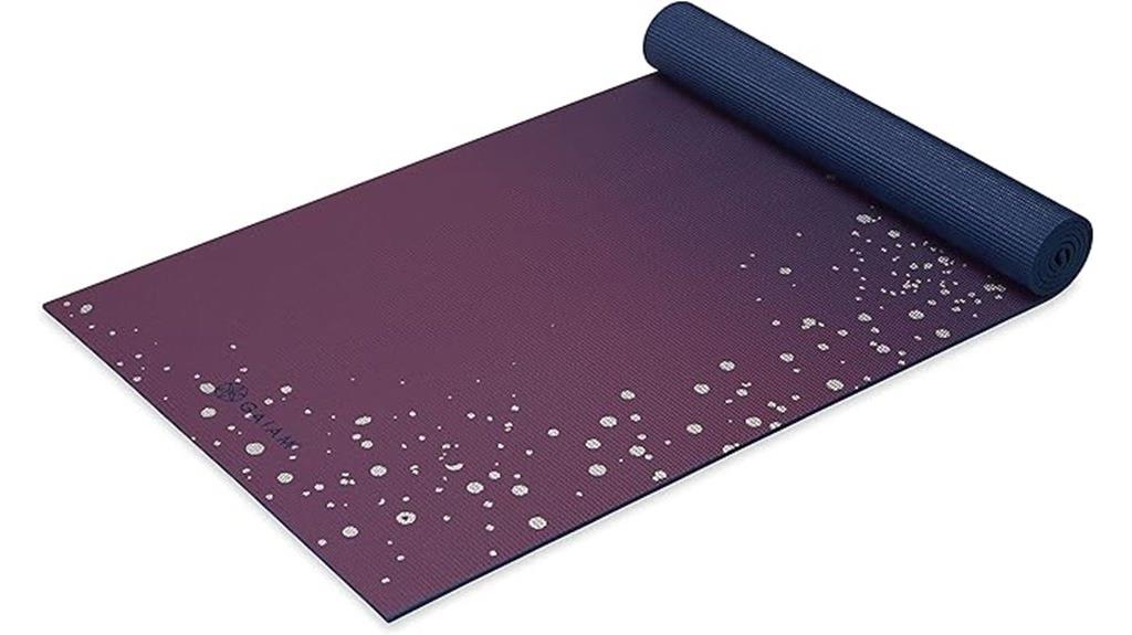 thick non slip exercise mat