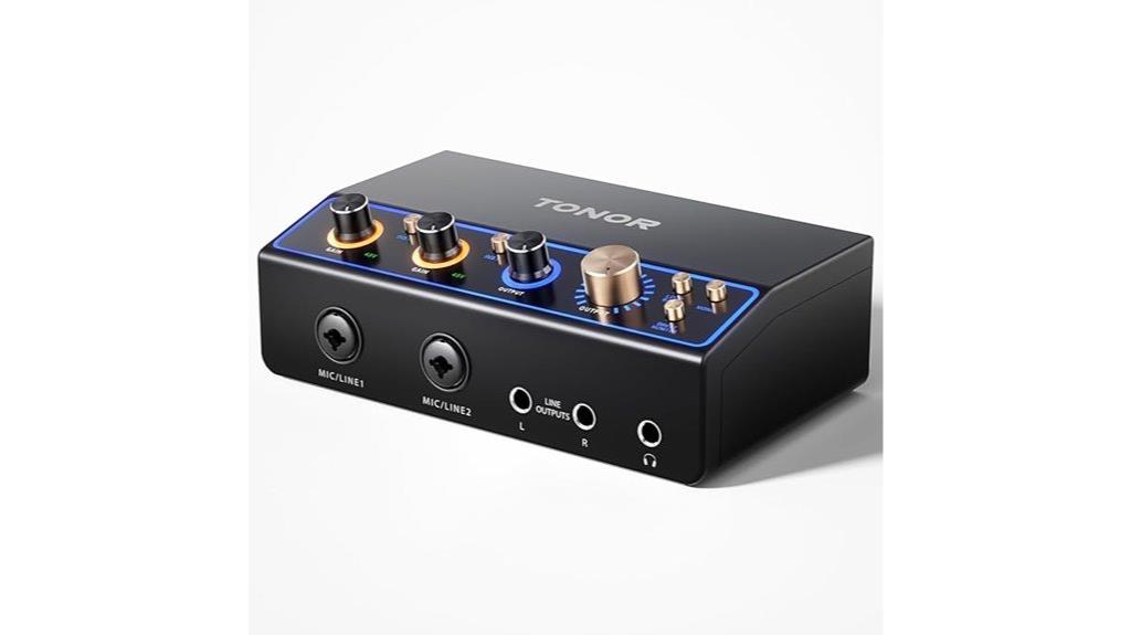 tonor 202 audio interface