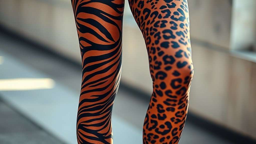 top animal print tights 2025